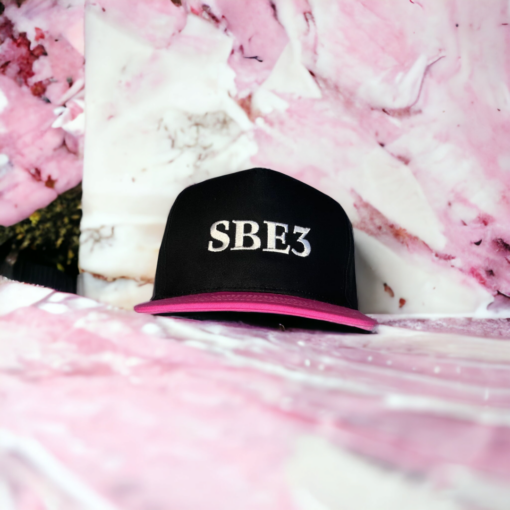 SBE3 Children Snapback Cap Black-pink sbe3.nl