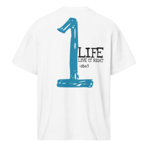 SBE3 Tee Oversized White - 1 Life